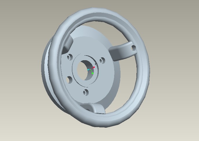 基于mastercam设计手轮及加工（cad+pro+说明书）
