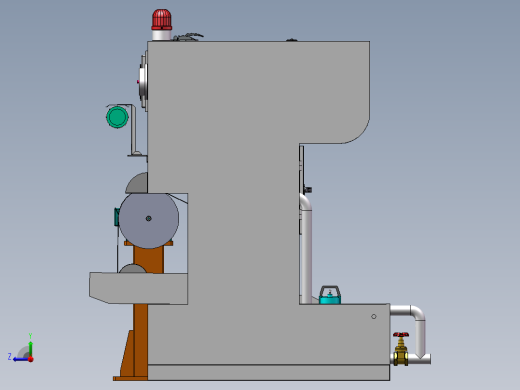 一体式除尘砂带抛光机sw16可编辑右视缩略图