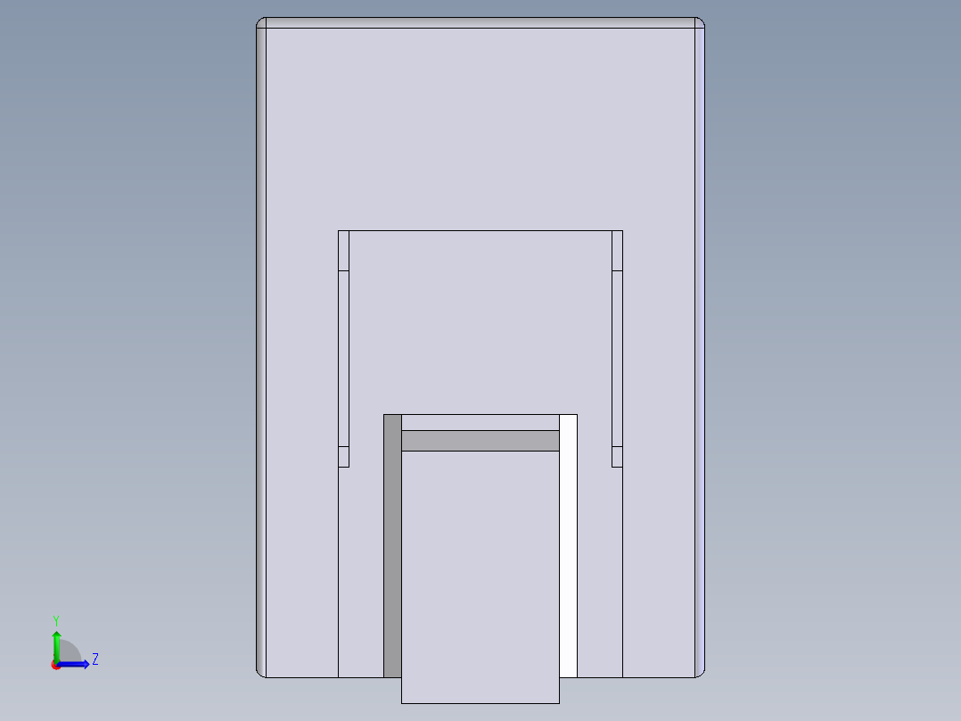 MW电源开关左视图