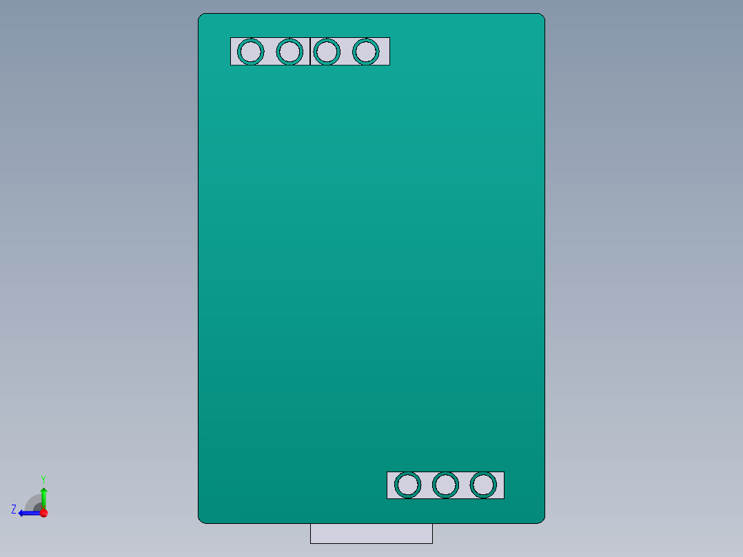 MW电源开关右视图
