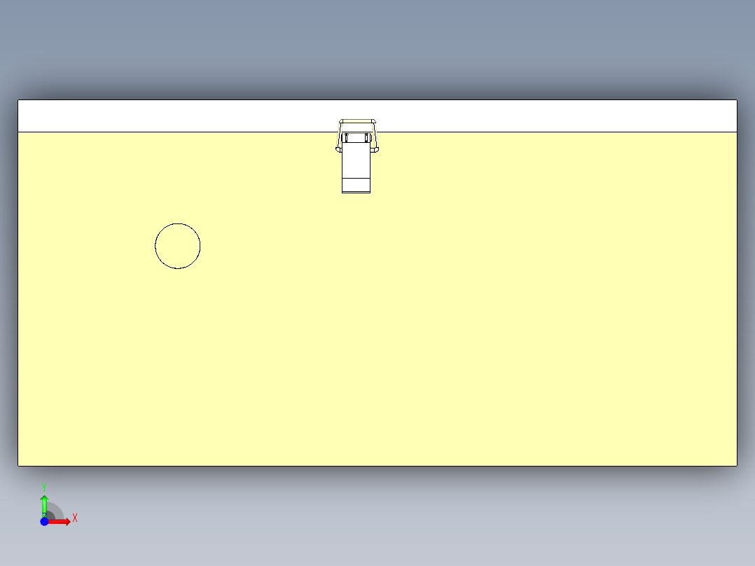 操作箱3D模型前视图