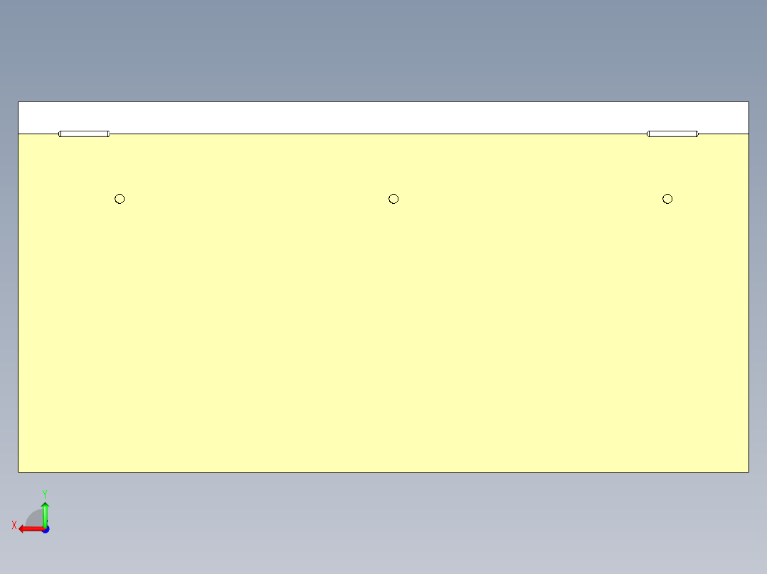 操作箱3D模型后视图
