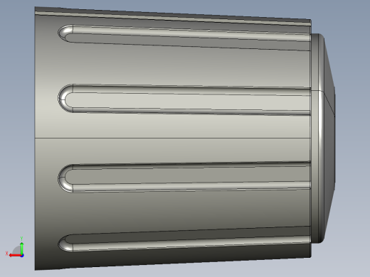 手柄与套筒3D模型后视缩略图