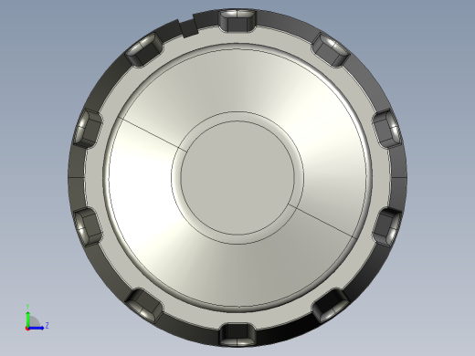 手柄与套筒3D模型左视缩略图