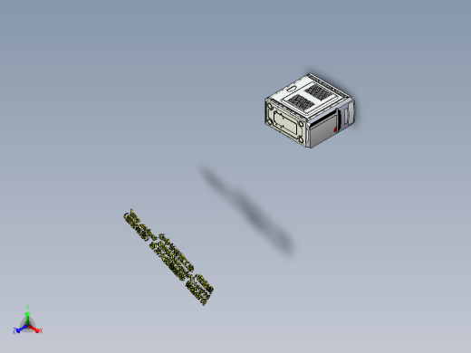B1_台式电脑机箱外壳