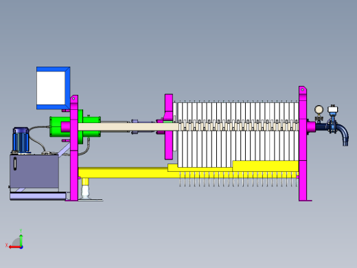 工业压滤机后视缩略图