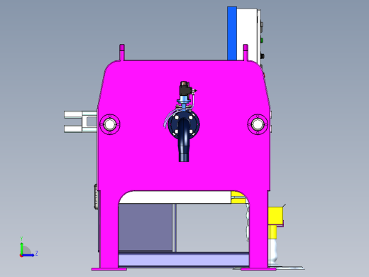 工业压滤机左视缩略图