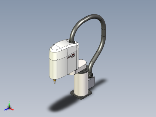 疤痕机器人Janome JS3--stp正等轴测缩略图