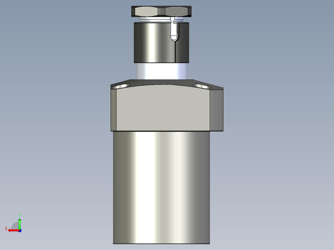 KOSMEKLHS1050-SL-Y60多系列多零件图纸模型后视图
