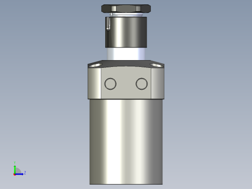 KOSMEKLHS1050-SL-Y60多系列多零件图纸模型左视缩略图