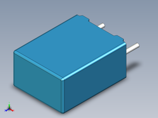 无源元件封装-CAP_BOX_7.3x4.5x9.5_BL