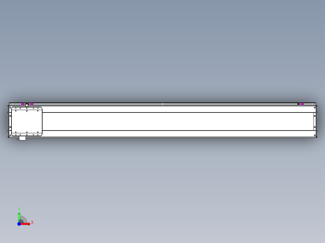 威洛博LC系列3d模型模组LC22H2Y-S1850前视图