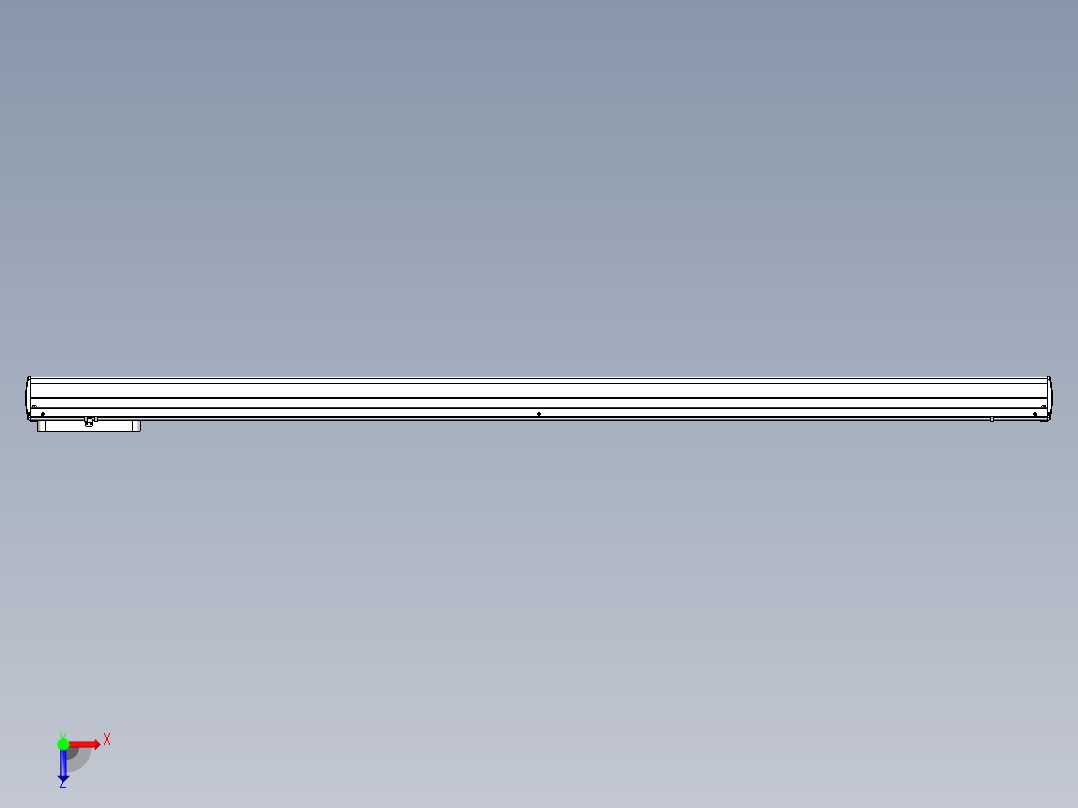 威洛博LC系列3d模型模组LC22H2Y-S1850俯视图