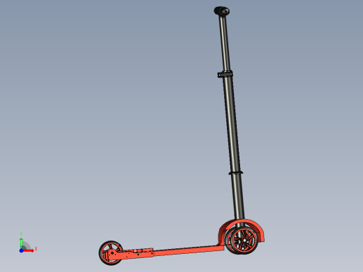 儿童滑板车前视缩略图