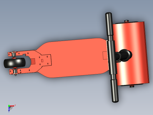 儿童滑板车俯视缩略图