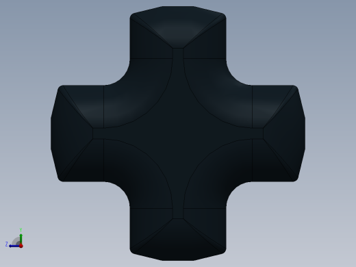 乐高机械组车桥-50450 Black Technic Axle 32.SLDPRT右视缩略图