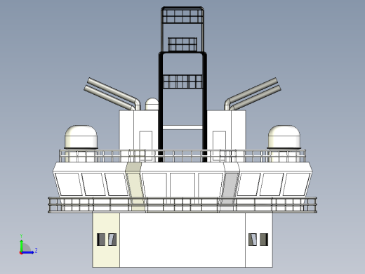 破冰船远洋维修穿带直升机坪左视缩略图
