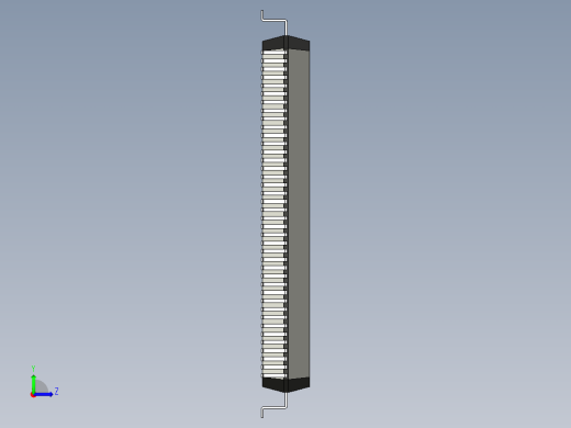 元器件3D封装QFP160_FPT-160P-M03165左视缩略图