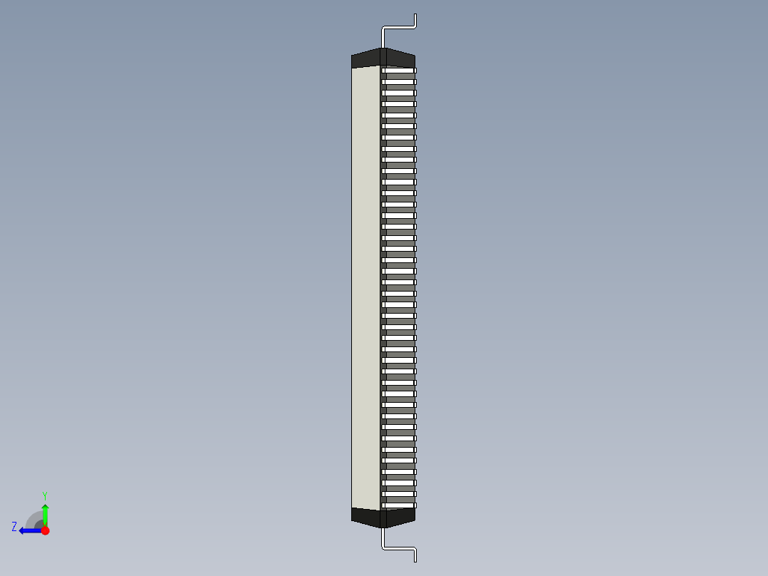 元器件3D封装QFP160_FPT-160P-M03165右视图