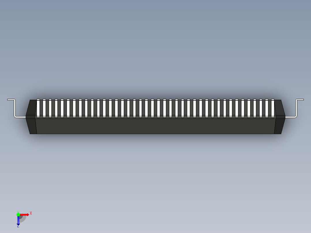 元器件3D封装QFP160_FPT-160P-M03165俯视图