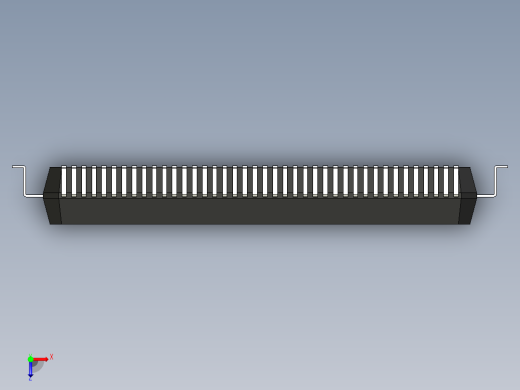 元器件3D封装QFP160_FPT-160P-M03165俯视缩略图