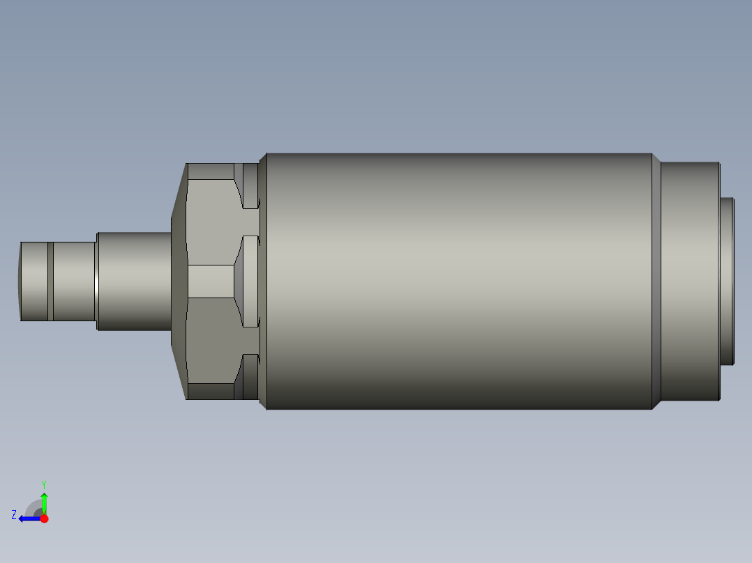 KOSMEKLD0262-x-E多系列多零件图纸模型右视图