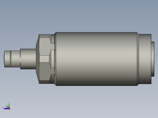 KOSMEKLD0262-x-E多系列多零件图纸模型右视缩略图