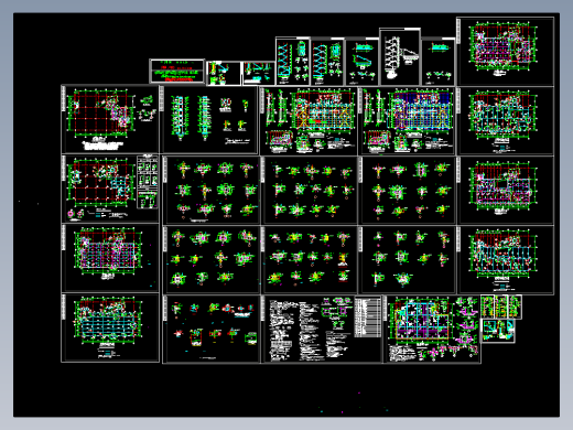 某小区售楼处设计图