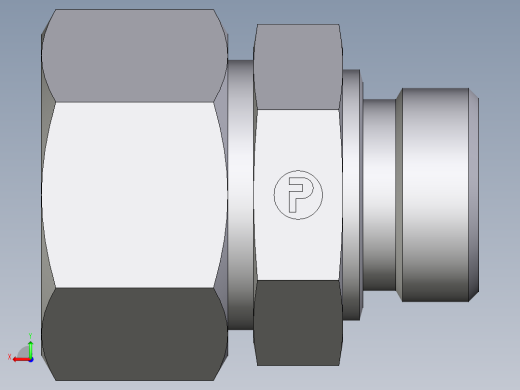 卡套式工业通用硬管接头EO_Male_Stud_connector_GE30SR171后视缩略图