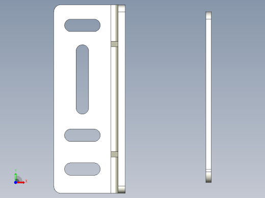 基恩士GV-B01_kc图纸模型前视缩略图