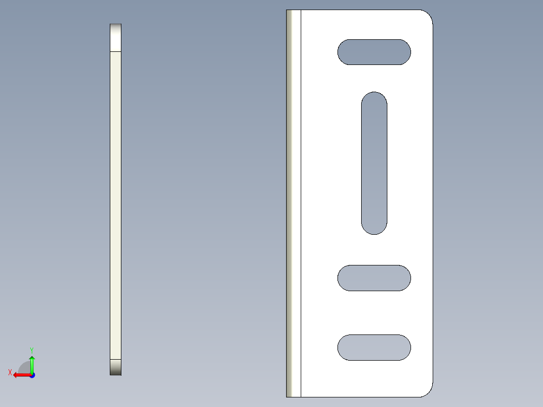 基恩士GV-B01_kc图纸模型后视图