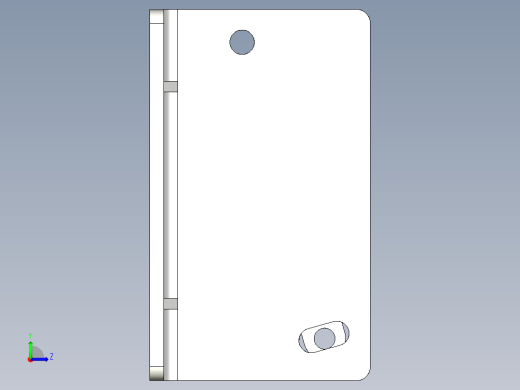 基恩士GV-B01_kc图纸模型左视缩略图