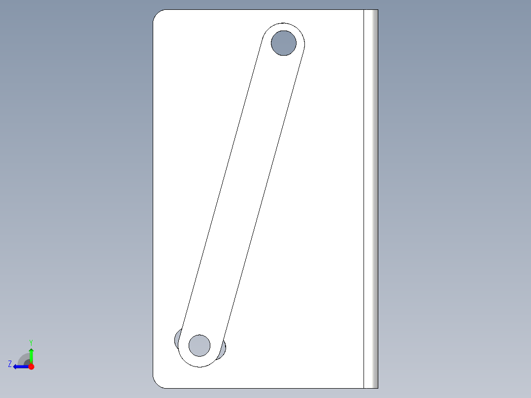 基恩士GV-B01_kc图纸模型右视图