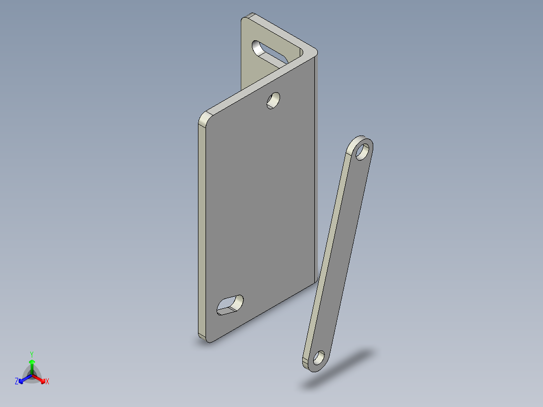 基恩士GV-B01_kc图纸模型正等轴测图