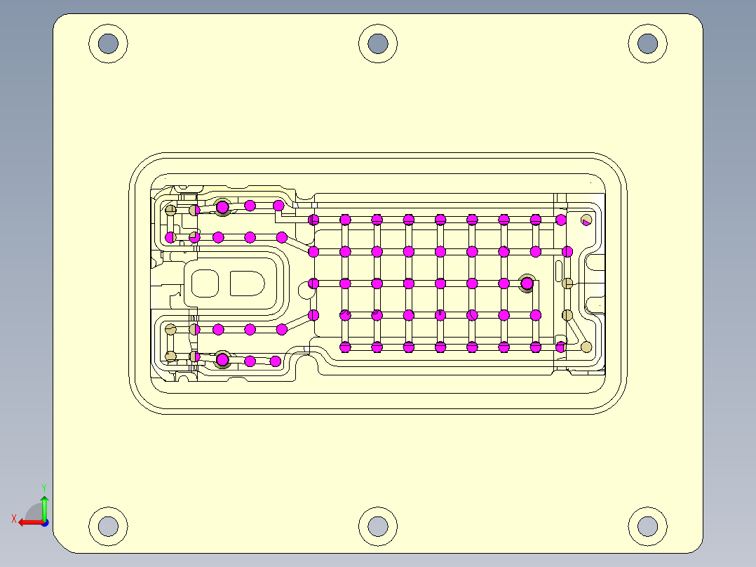 X1-笔记本CNC工装夹具三维模型CNC8-ZHIJU-03-07后视图