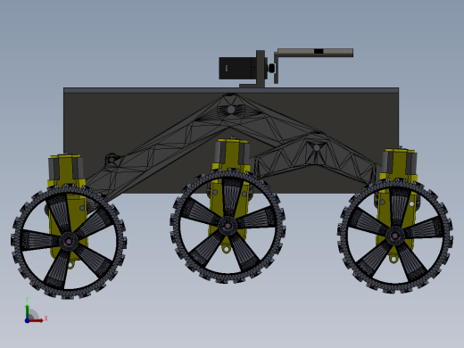 印度月球车PRAGYAN模型sw17可编辑前视缩略图