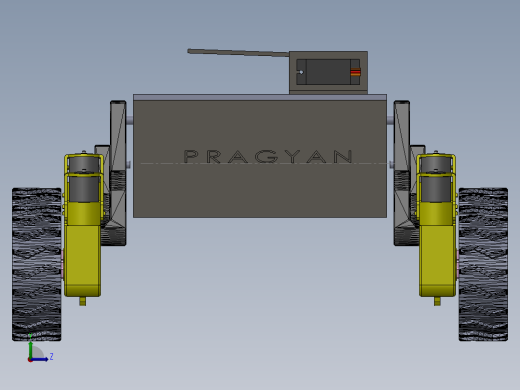 印度月球车PRAGYAN模型sw17可编辑左视缩略图