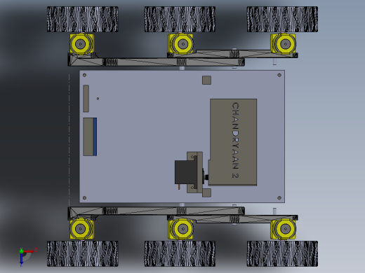 印度月球车PRAGYAN模型sw17可编辑俯视缩略图