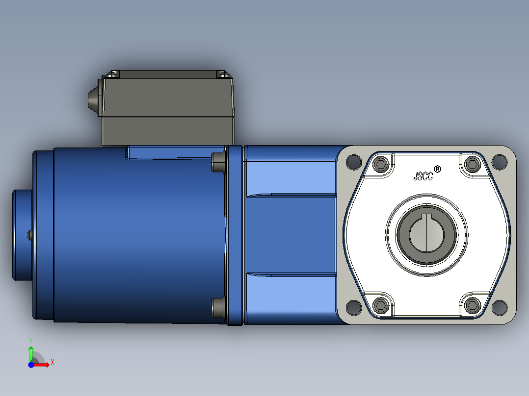 YT系列调速电机-40yt03-180前视图