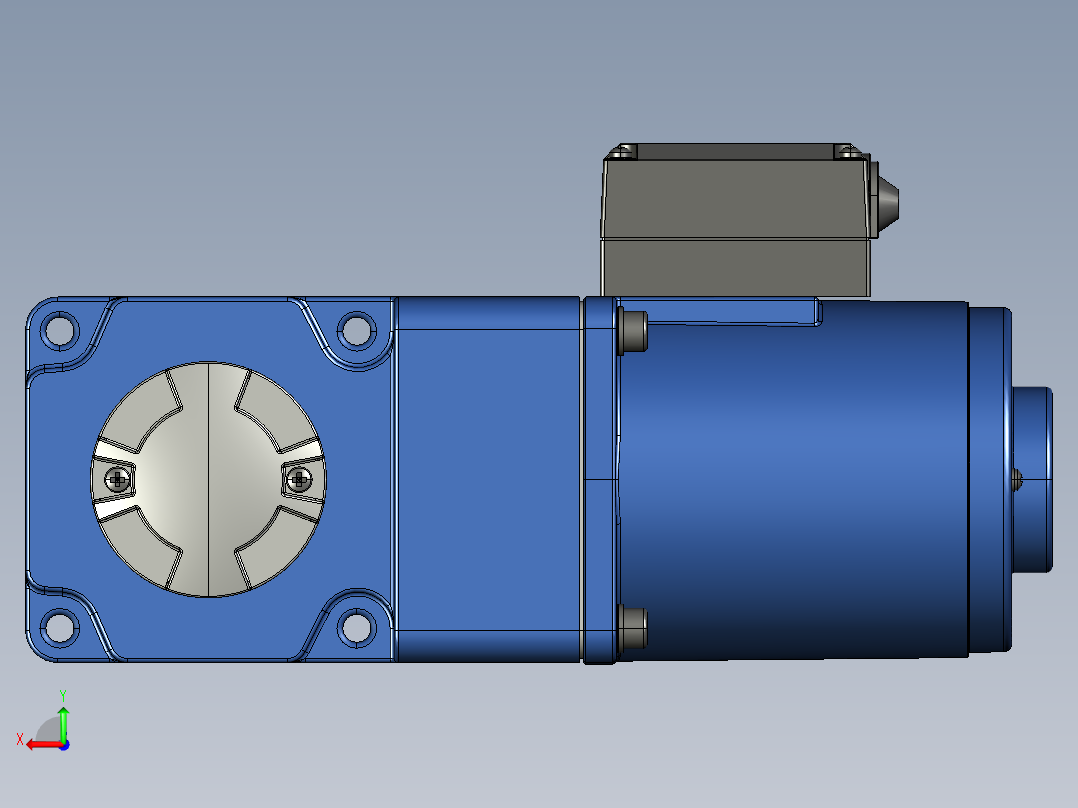 YT系列调速电机-40yt03-180后视图