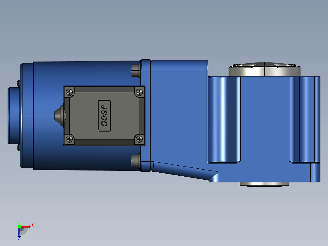 YT系列调速电机-40yt03-180俯视图