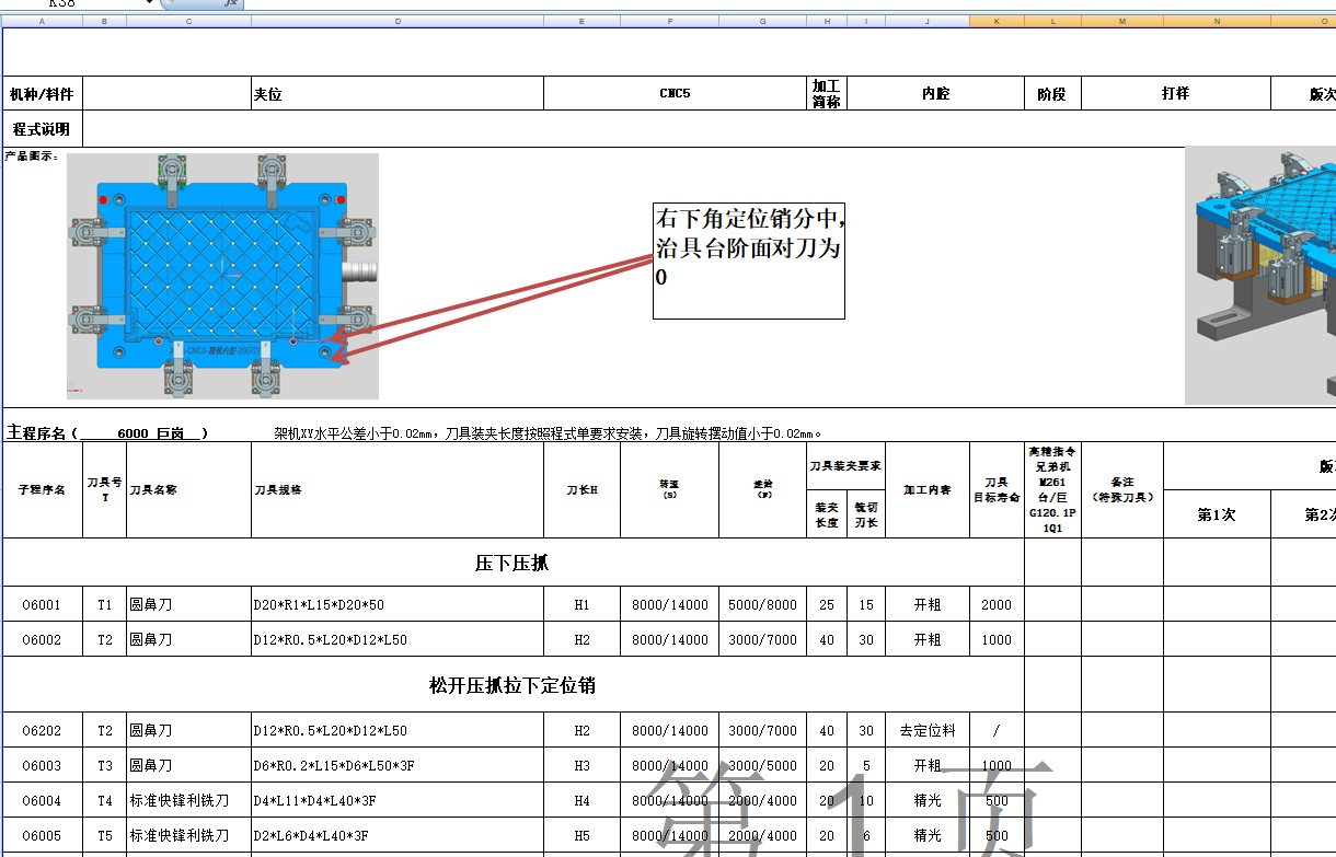 金属外壳铣内腔凹槽编程程序模型