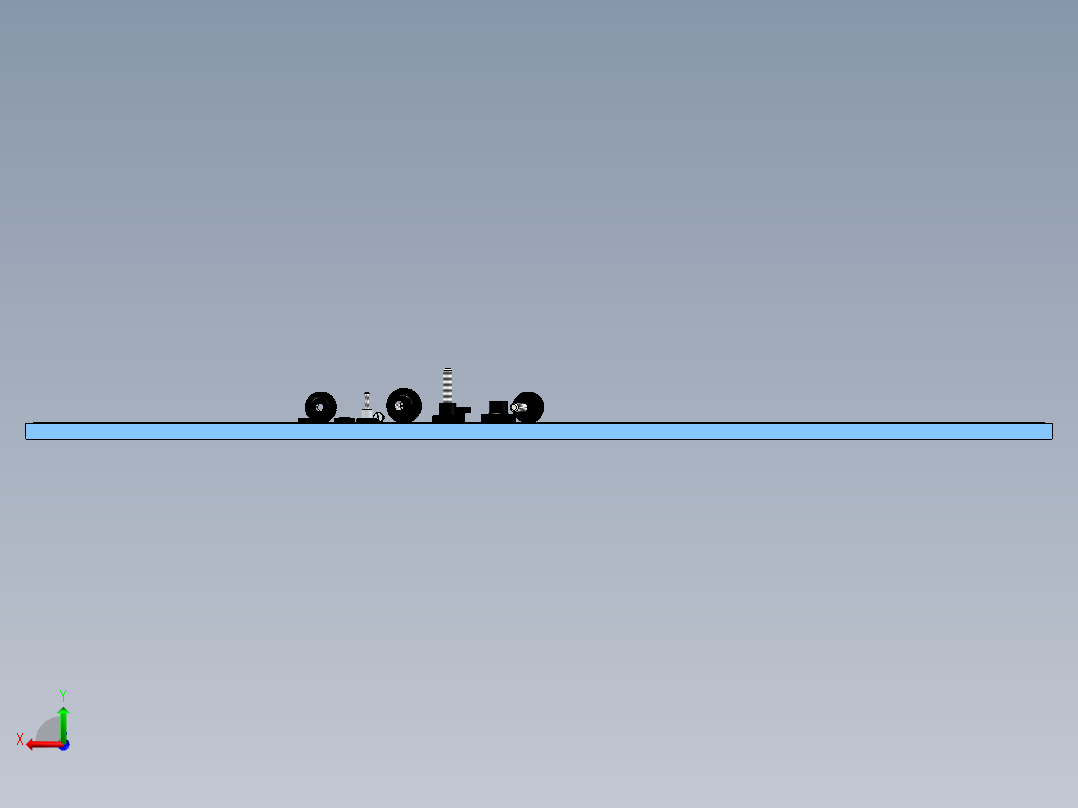 滚花螺钉螺母后视图