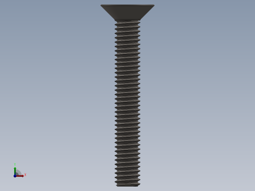 Screw_ISO_10642_M3.5x25_A2.SLDPRT前视缩略图