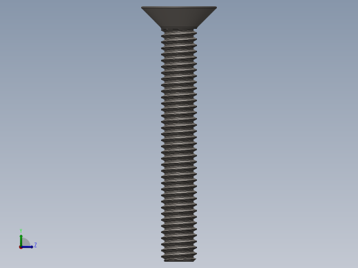 Screw_ISO_10642_M3.5x25_A2.SLDPRT左视缩略图
