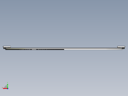 带齿环形导轨1300直径圆弧导轨线-汇思德环形导轨后视缩略图