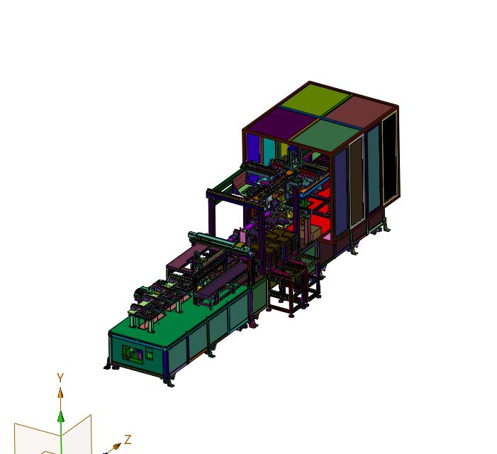 模组绝缘板和端板自动上线设备