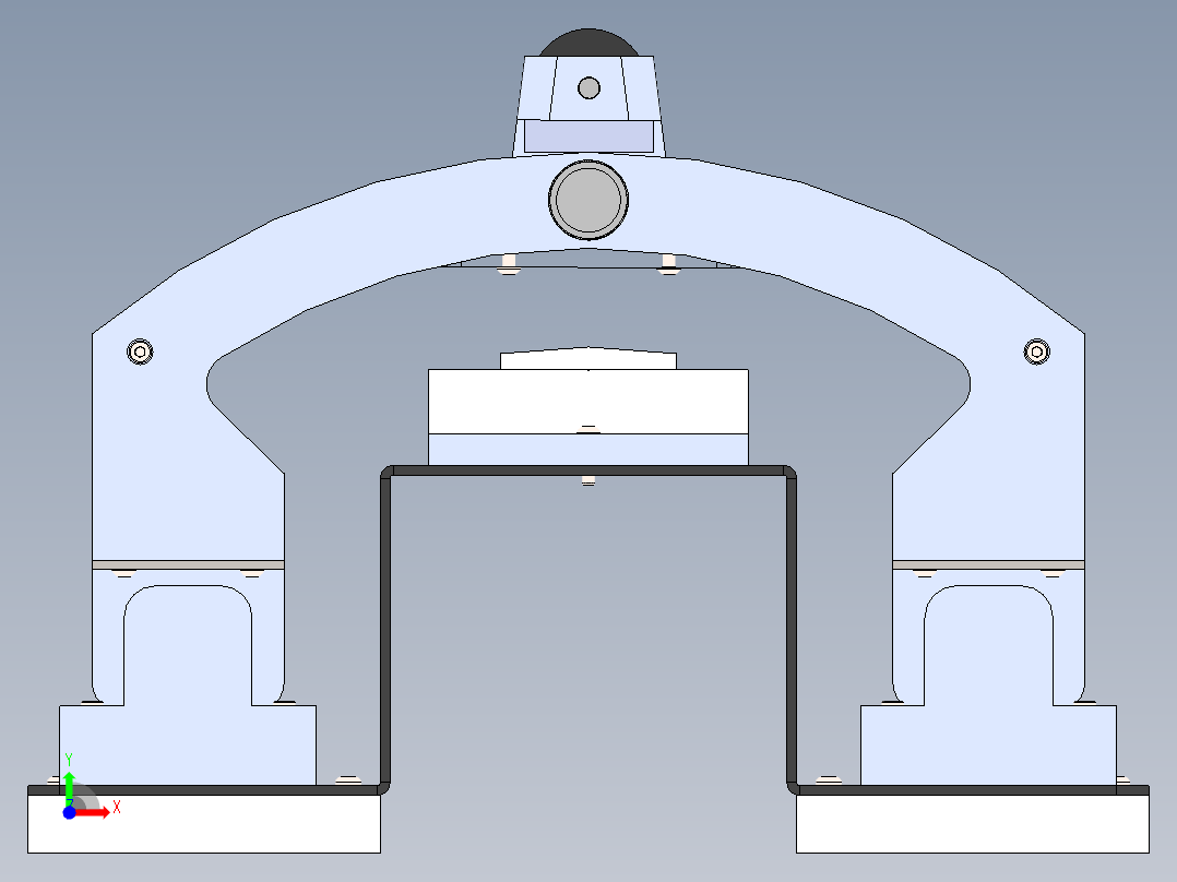 A2004517-吉他指板半径治具前视图