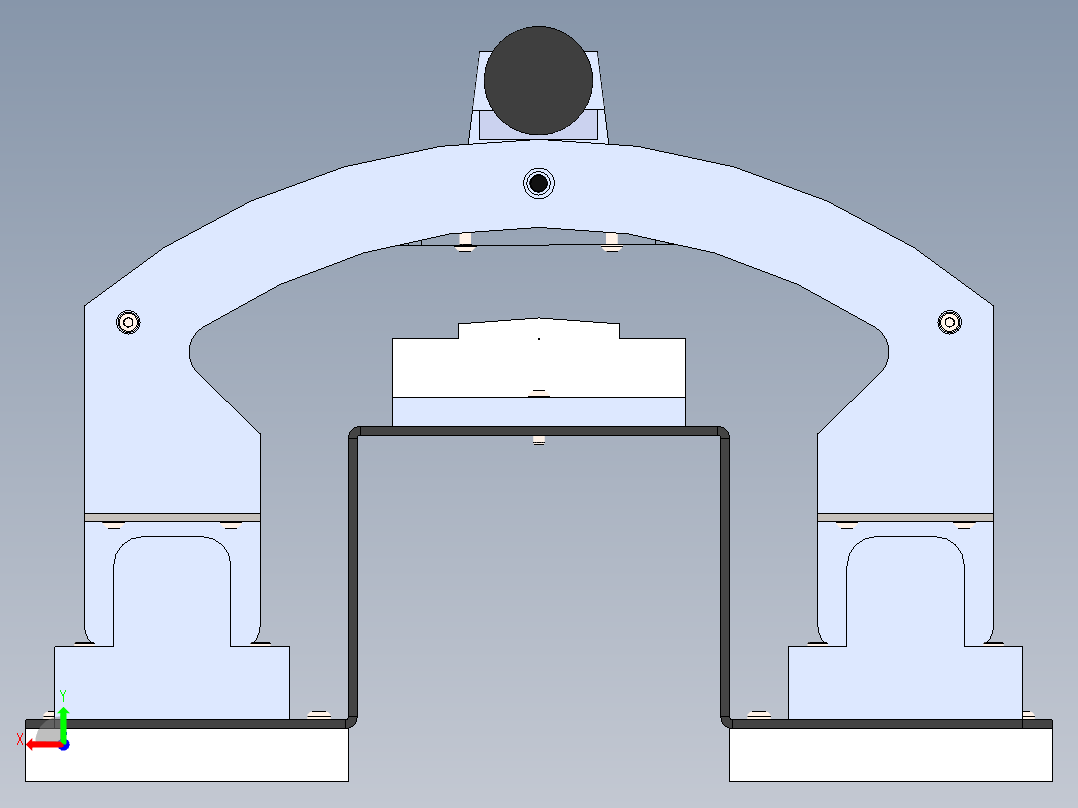 A2004517-吉他指板半径治具后视图