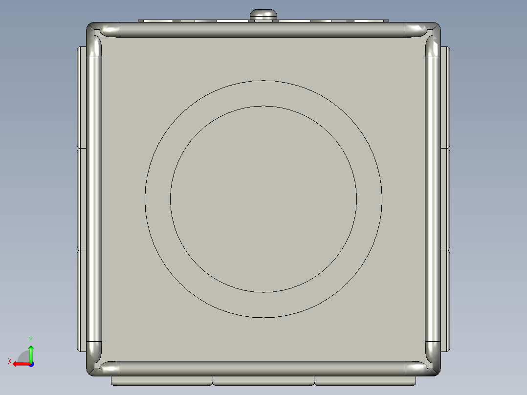 A2004978-蒸汽朋克指南针谜题盒 1后视图
